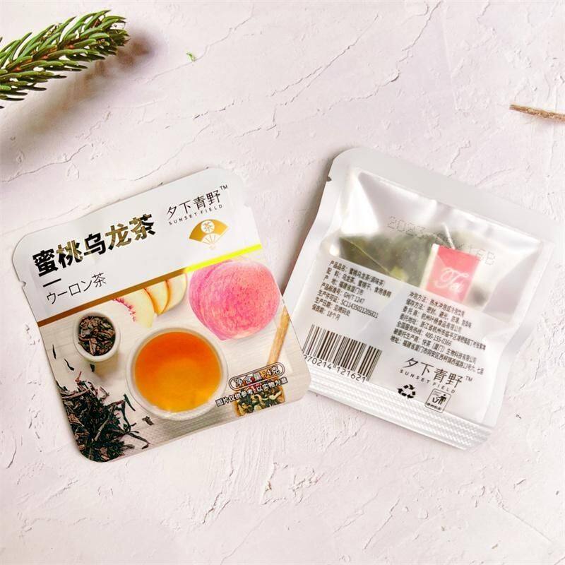 夕下青野蜜桃乌龙玫瑰红茶金桂乌龙茶茉莉花茶小包装独立包0糖0卡