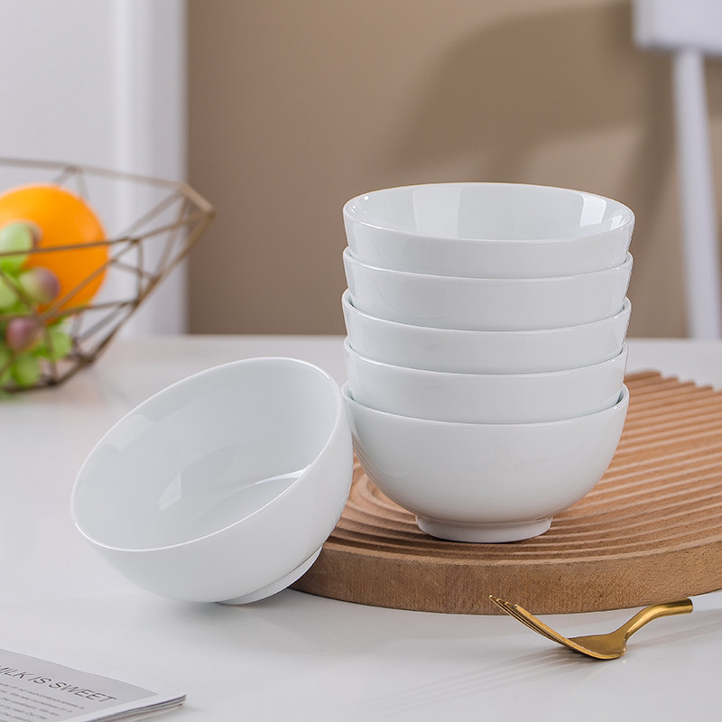 家用饭碗面碗汤碗2025年新款景德镇高白瓷陶瓷餐具釉下彩加厚防烫