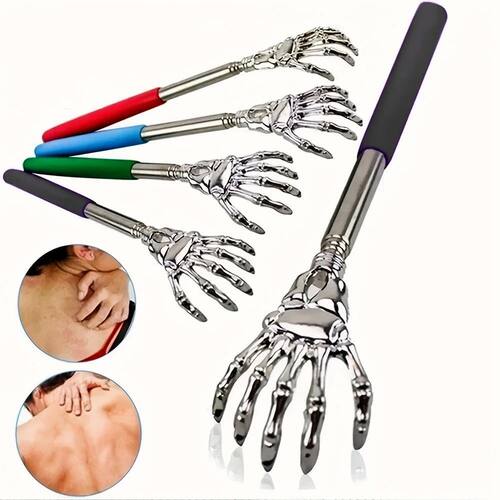 Portable Extendable Back Scratcher Stainless Steel Telescopi
