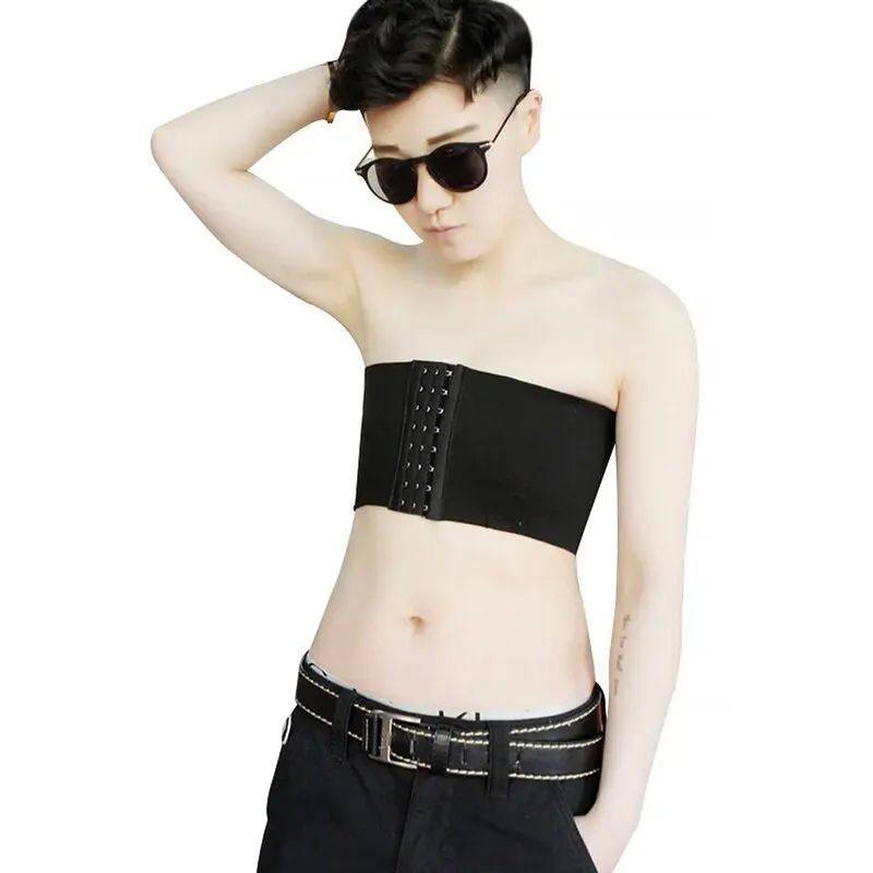 15cm Chest Binder Strapless Breast Binder Adjustable Buckle