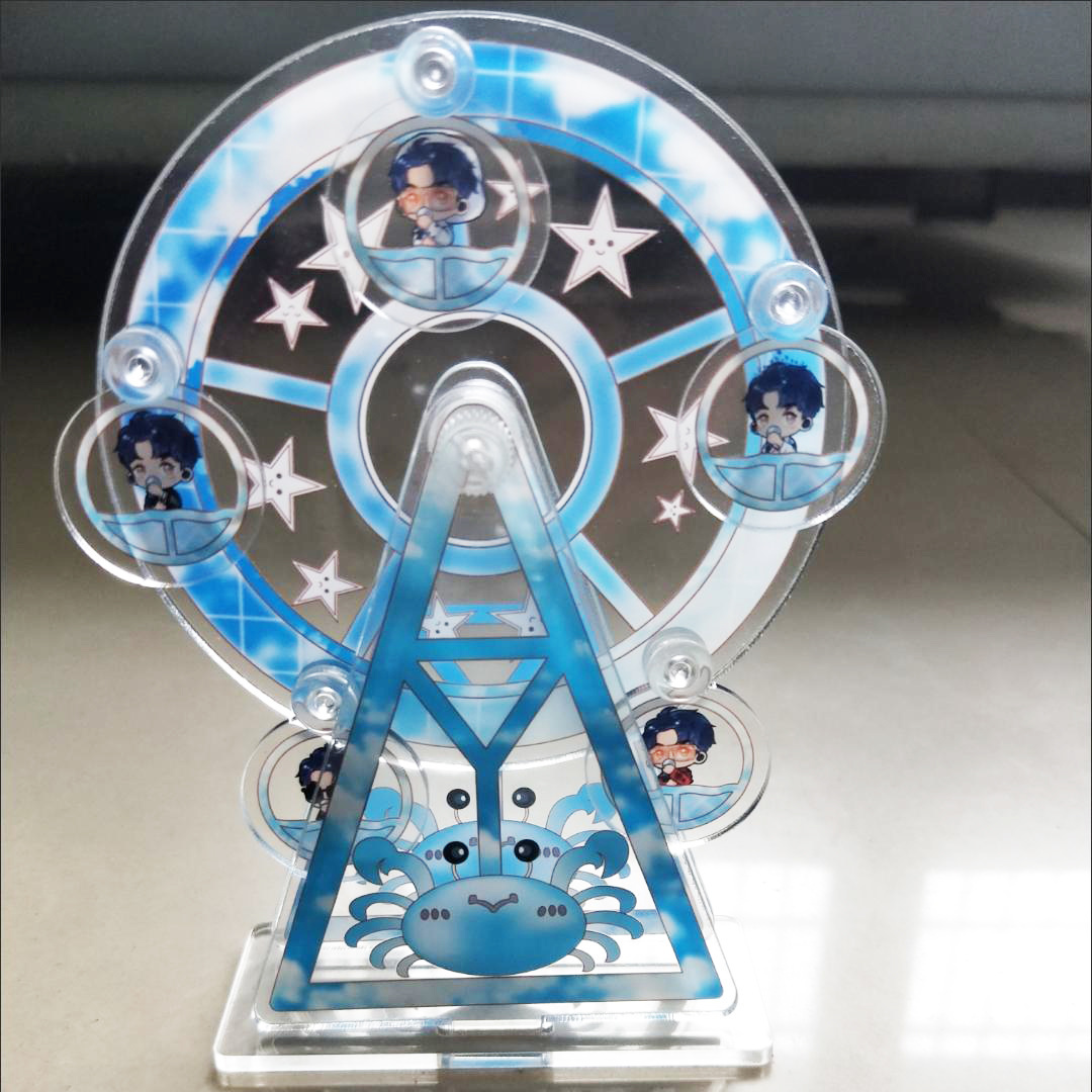 王俊凯系列礼物周边摩天轮立牌可旋转摆件追星女生生日粉丝女孩