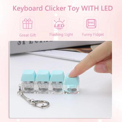 Keyboard Key Toy Party Sss Relief DIY Fidget Button Keycap