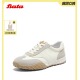 Bata德训鞋 AZX02CM5 通勤百搭牛皮休闲运动鞋 女2025秋季 商场新款