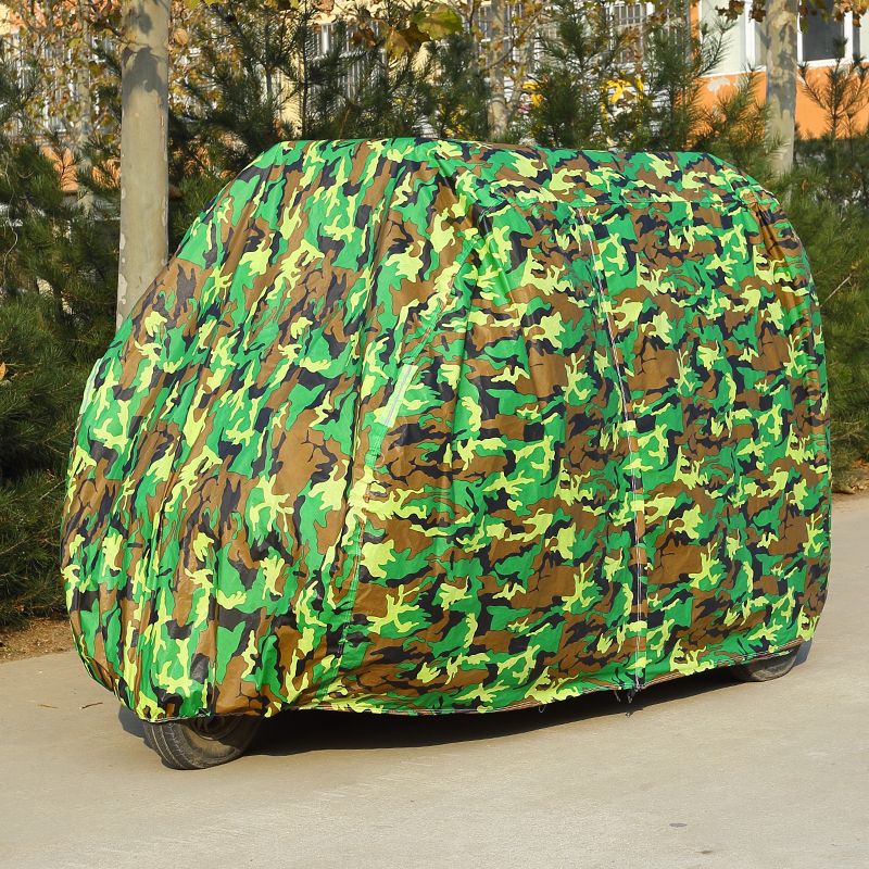 三轮车雨棚车罩电动四轮车车衣全封闭三轮车摩托车罩防晒防雨棚老