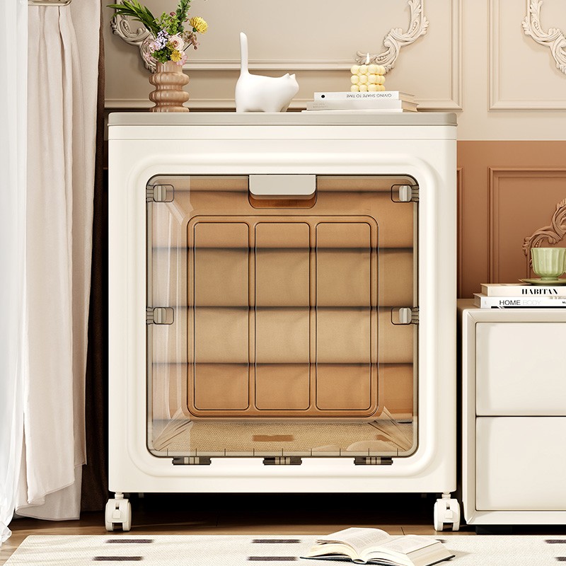 双开门收纳箱大容量家用衣柜秋冬衣物衣服整理箱可折叠储物箱