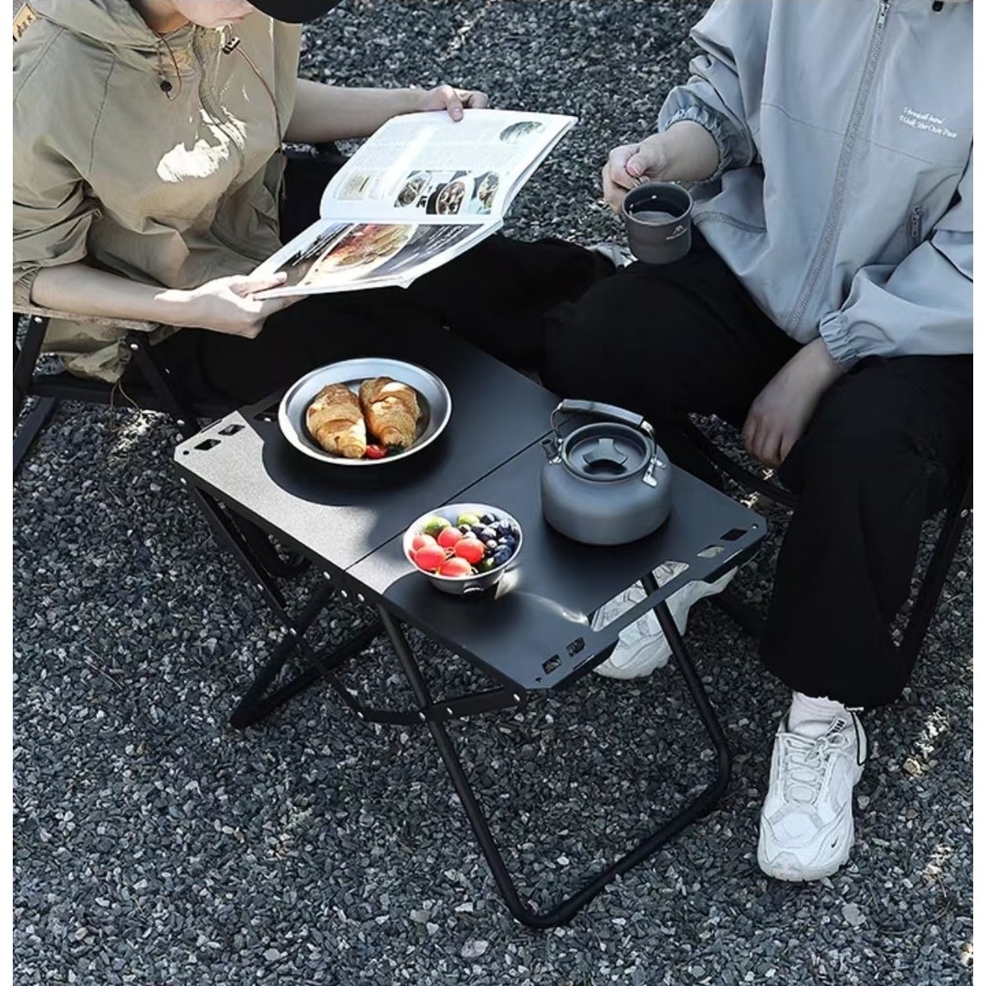 户外IGT桌可拓展式多功能露营战术折叠桌户外野营轻量化便携装备