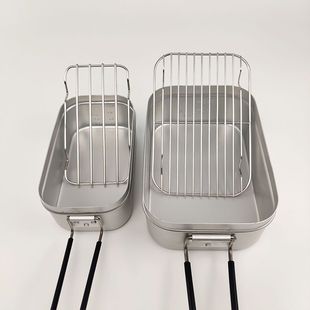 蒸煮支架户外露营铝饭盒大小蒸架304不锈钢材质通用型Trangia同款