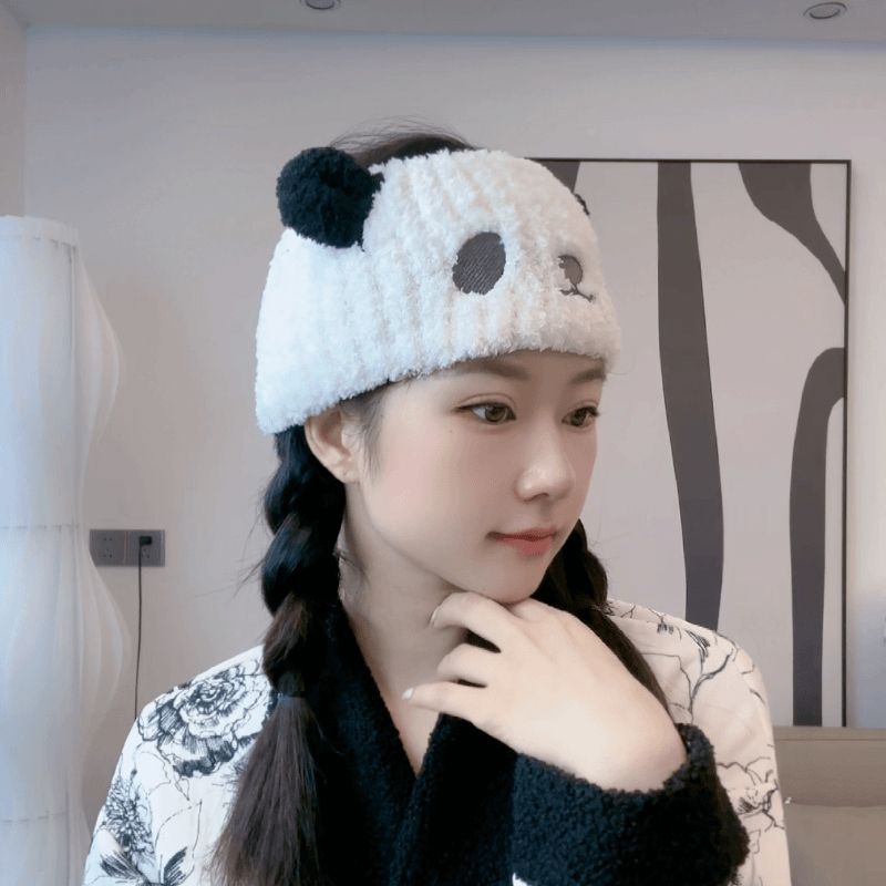 高颜值月子帽月子发带孕妇产后坐月子的帽子女秋冬可爱月子帽挡风