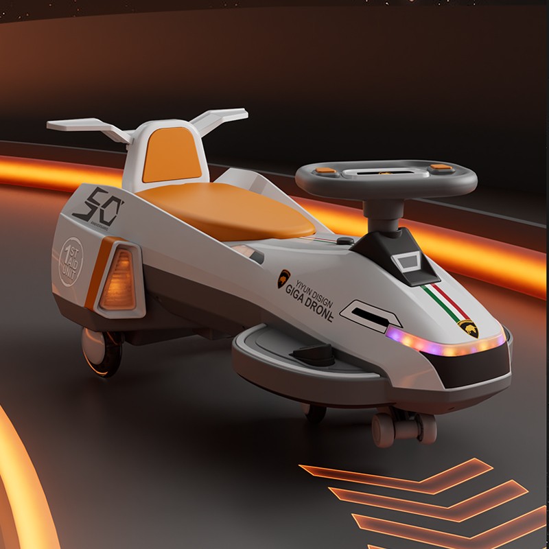 新款电动滑行宝宝溜溜车扭扭车儿童1-3岁妞妞大人可坐一周岁礼物