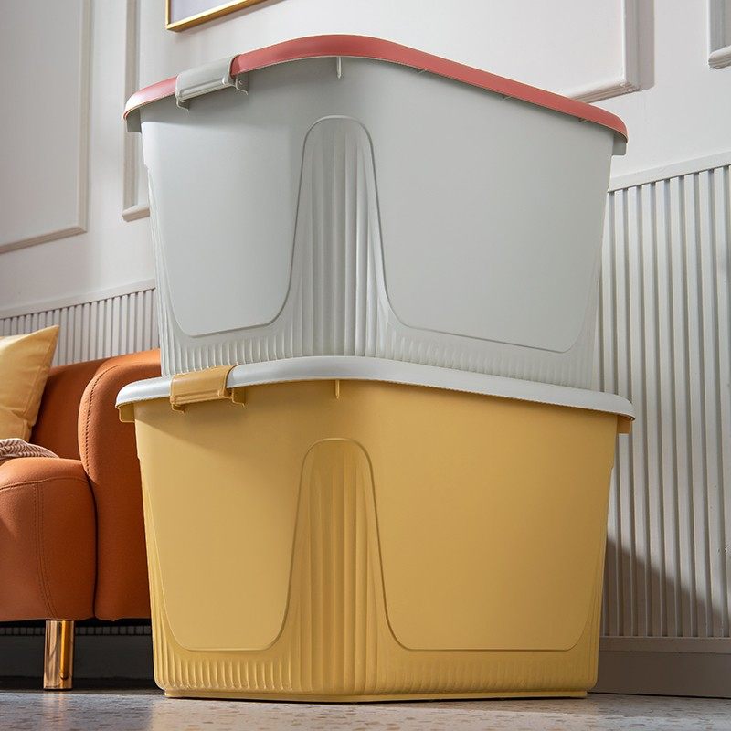 俏洁特大号收纳箱衣物加厚整理箱整理盒家用衣柜收纳箱装书储物箱,收纳整理,收纳箱,淘宝优惠券,粉丝福利购,淘宝优惠卷