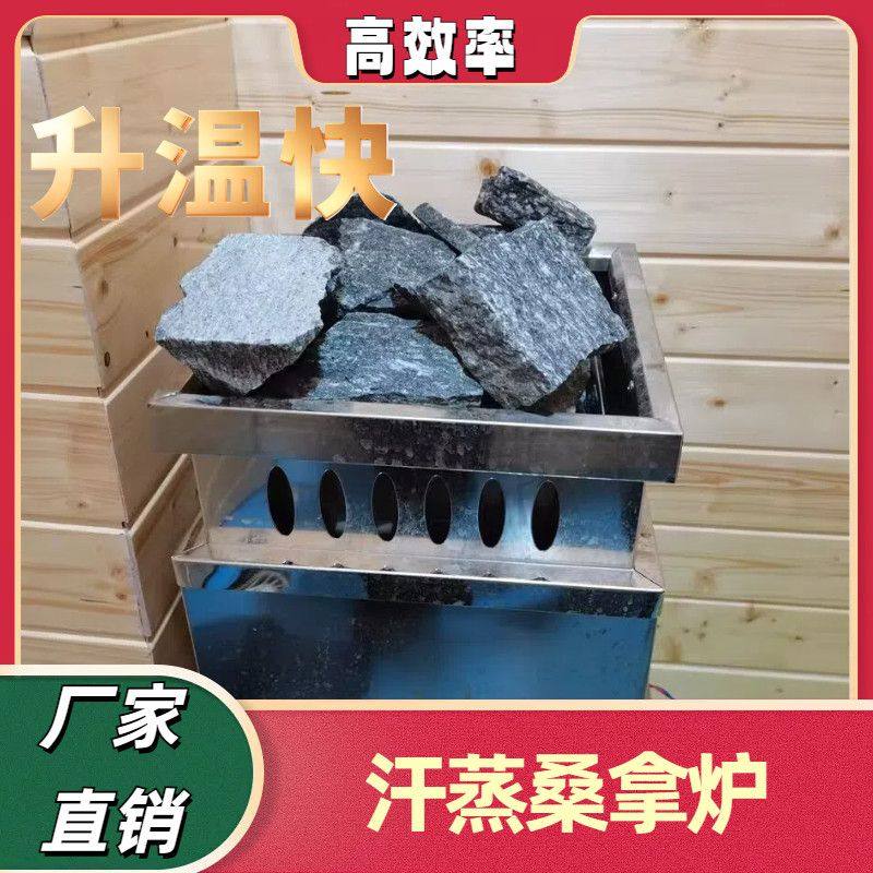 桑拿炉不锈钢干熏汗蒸炉商用桑拿房电炉子桑拿房设备石头桑拿炉