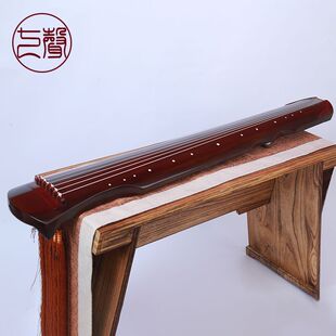 古琴初学者练习仲尼款演奏七弦琴手工制作古琴入门考级便携式伏羲