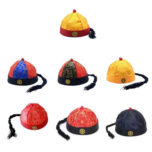 Traditional QingDynasty Chinese Hat Adult Dress Up Festival