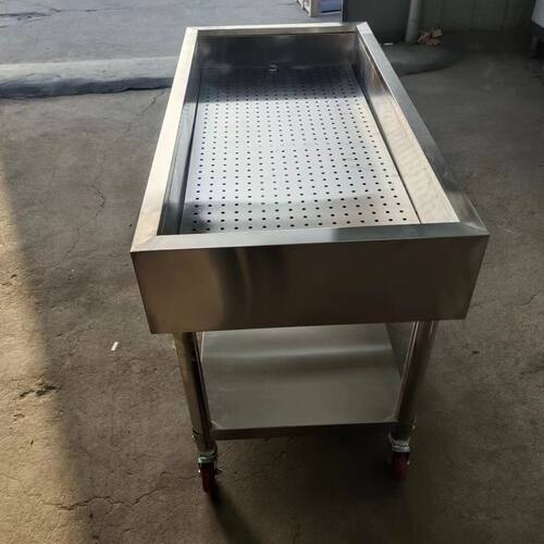 304不锈钢卤肉熟食分拣晾肉台卤煮鸭货卤菜商用沥水卤肉分拣台