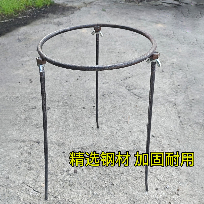 装玉米的铁架子农用铁架子收菜籽稻谷玉米神器装袋架子装粮方便可