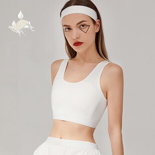 欧美鲨乳胶套头束胸裸感无痕平胸无感弹力塑胸大胸显小运动健身女