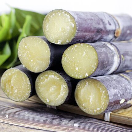 广西黑皮甘蔗5斤9斤应季水果整箱包邮脆甜多汁现砍现发水果甘蔗A