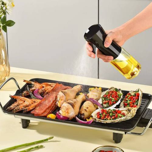 200/300ml Oil Spray Bottle BBQ Cooking Olive Oil Sprayer Kit