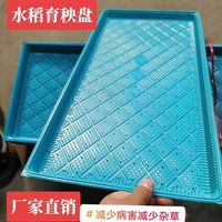 新款水稻9寸7寸育秧盤 機(jī)插 機(jī)插秧專用拋育秧盤長方形清倉