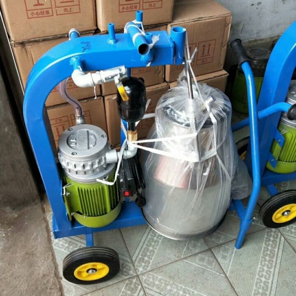新型奶牛奶羊不用油的真空脉动挤奶机及各种配件厂家直销质优价廉