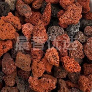 云南腾冲火山石颗粒多肉花卉拌土兰花铺面鱼缸底沙滤材铺面石