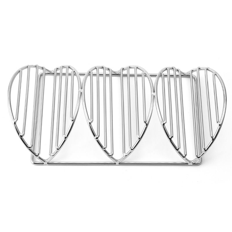 不锈钢卷饼架304不锈钢墨西哥薄饼架炸鸡馍托架taco holder蛋烘糕