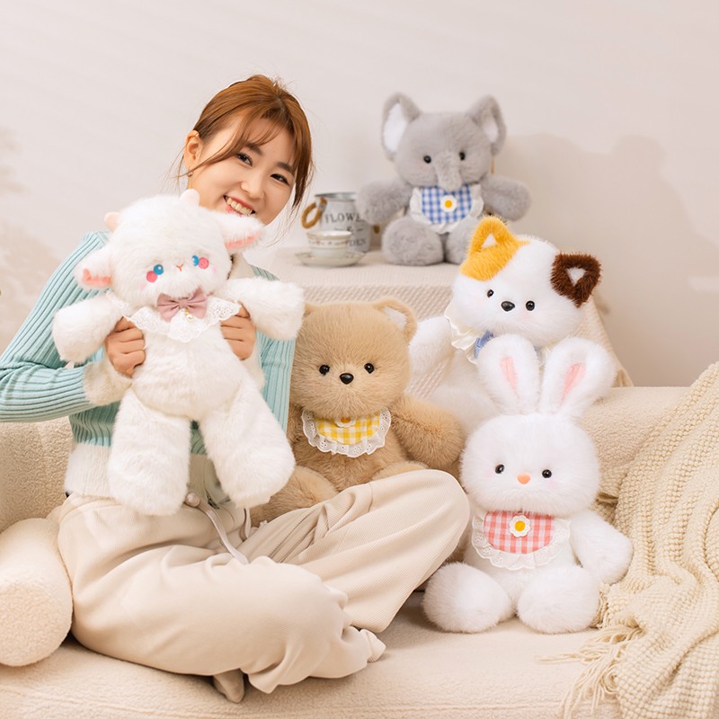 跑跑三花猫小熊玩偶生日礼物女生送给女朋友闺蜜的实用情人节KK