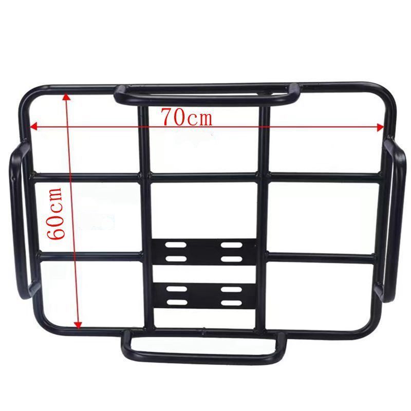 电动车外卖箱固定架摩托车电动车货架美团送餐外卖车载托架架子底