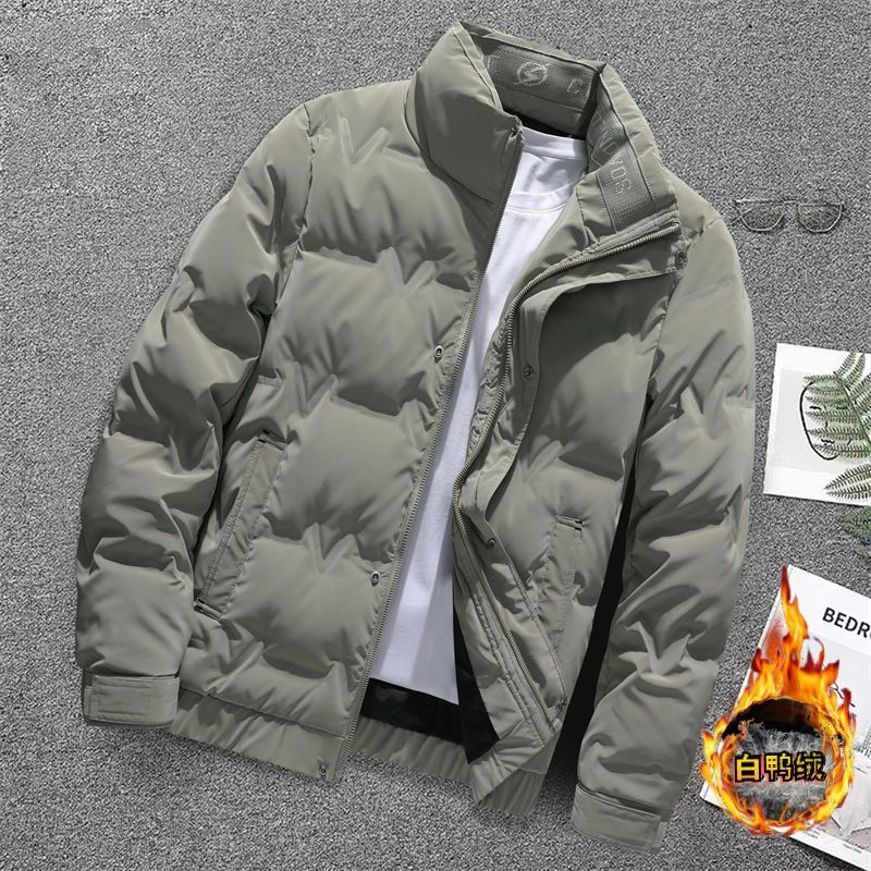 男士羽绒服清仓短款超厚保暖白鸭绒轻薄爆款冬季免洗上衣外套