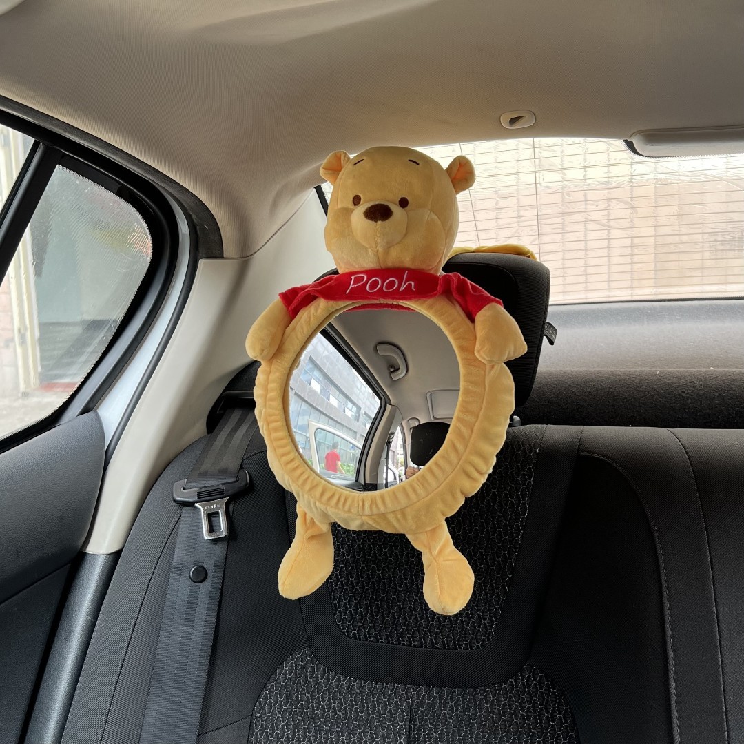 INS风宝宝观察镜 儿童安全座椅观察镜 汽车反光后视镜挂饰装饰