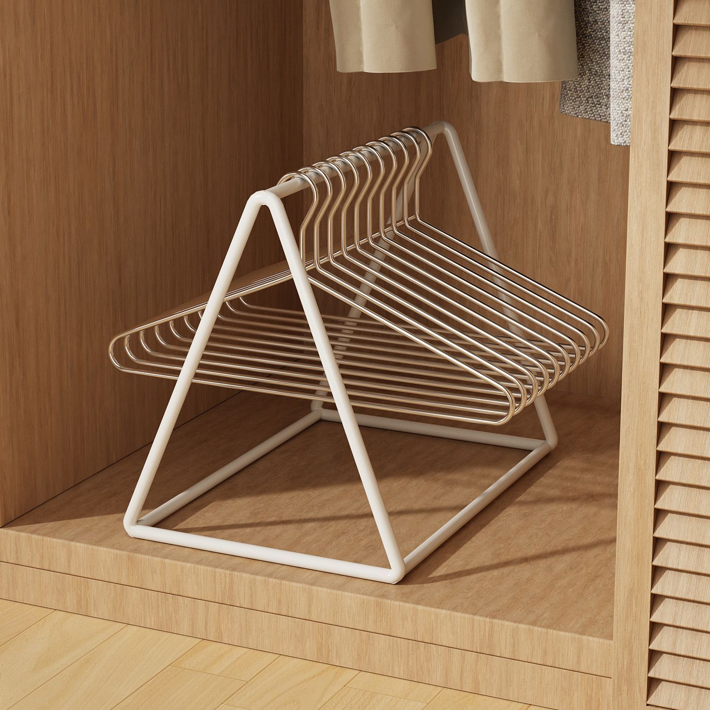 滚筒洗衣机放置架洗衣机旁衣架收纳架免打孔阳台置物架家用整理神