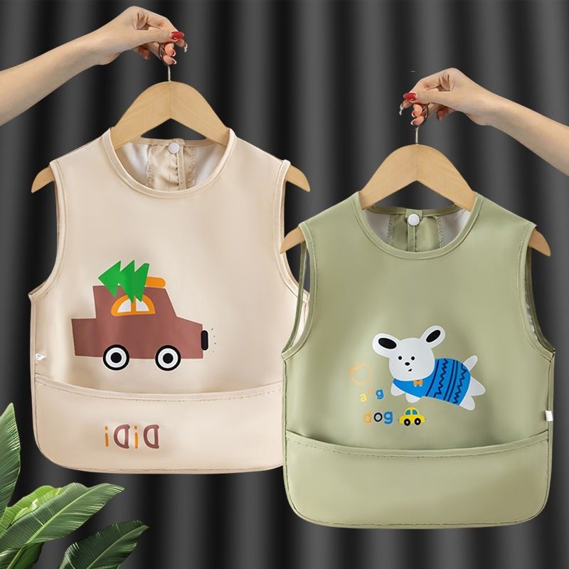 儿童罩衣宝宝吃饭围兜男女宝宝防水食饭兜围嘴口水巾罩衣夏季薄款,童装/婴儿装/亲子装,反穿衣/罩衣,淘宝优惠券,粉丝福利购,淘宝优惠卷