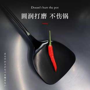 舌尖上的匠人菜铲炒菜炒勺防烫铲子加厚炒勺家用不锈钢锅铲铲勺