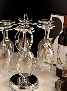 贝汉美高档铁艺酒杯架置物架家居饰品高脚杯餐厅酒柜装饰品摆件