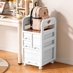 高中生放书小推车桌下储物文件文具整理置物柜移动抽屉式收纳柜子