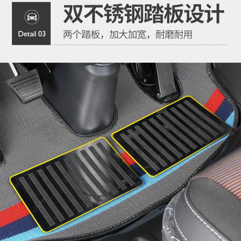江铃新老顺达新老凯运宽体窄体双排专用货车专用丝圈脚垫耐磨图片