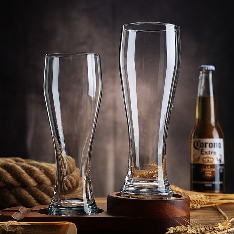 玻璃大号啤酒杯家用大容量创意网红个性扎啤商用好看精酿酒吧酒杯