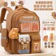 新款 卡皮芭啦小学生书包1到6年级护脊减负书包大容量男女生双肩包