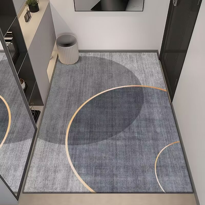 入户门地垫门外进门家用玄关耐脏门垫客厅可裁剪地毯2024轻奢高级