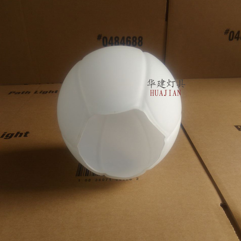 灯具配件 奶白LED灯饰莲花灯罩 客厅 餐厅吊灯吸顶灯花蕾玻璃灯罩