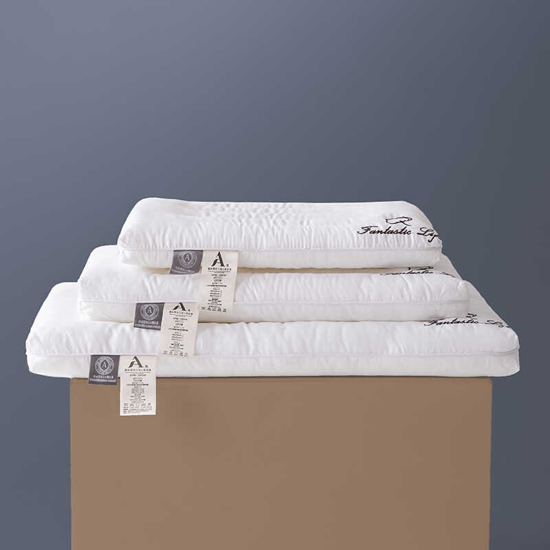 安小觉和肥子妈A类棉花低矮枕护颈枕头薄枕芯助睡眠颈椎枕