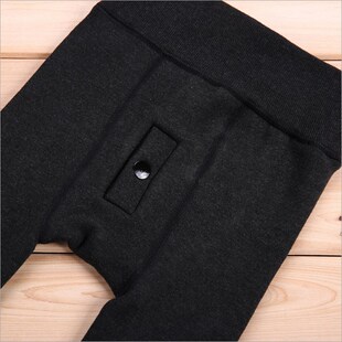 儿童加绒加厚内搭裤 男童七彩棉紧身保暖裤中大童卫生裤长裤子柔