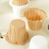 纸杯蛋糕纸杯一次性马芬戚风蛋糕杯子耐高温小甜品烘焙纸托卷边杯