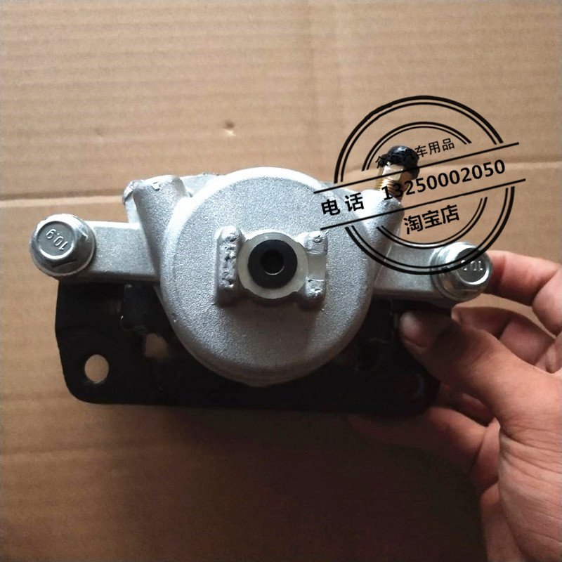 适配金彭X5前轮刹车油分泵制动卡钳刹车片金鹏X5四轮电动汽车配件