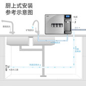 爱华普净水器直饮水机壁挂加热净化一体反渗透家用即热台式 纯水机