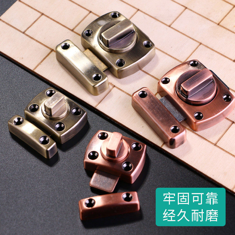 新款锌合金插销门扣门栓门闩门锁扣防盗搭扣明装木门窗锁扣明插销