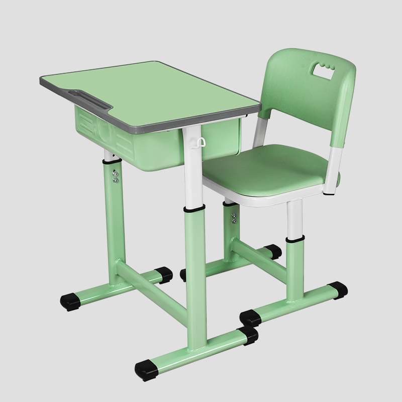 学校教室中小学生课桌椅可升降单人儿童学习桌写字书桌新品套装