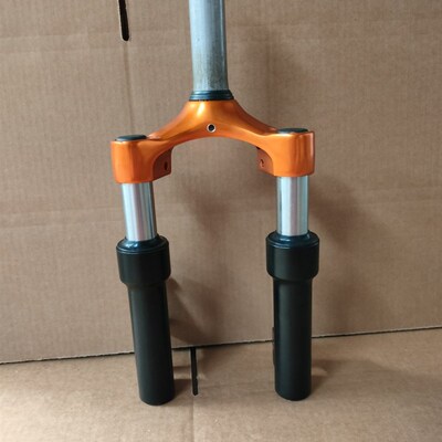 滑板车液压减震改装轮椅车头油压避震8140寸代驾车前叉升特希洛普