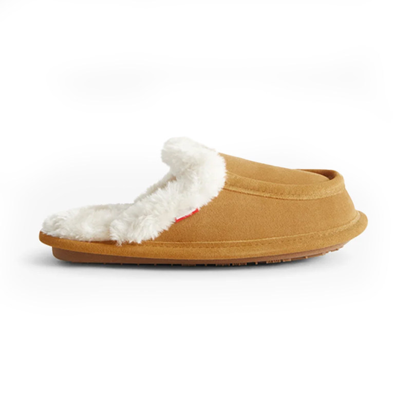 HUNTER女Loafer Mule加绒保暖乐福穆勒鞋棉拖鞋一脚蹬HFRW0003262