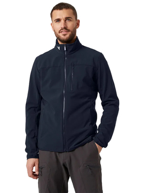 Helly Hansen/HH海丽汉森男航海Crew Softshell Jacket 2.0软壳衣
